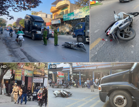 hai phong bat giu tai xe xe container chong nguoi thi hanh cong vu hai phong bat giu tai xe xe container chong nguoi thi hanh cong vu