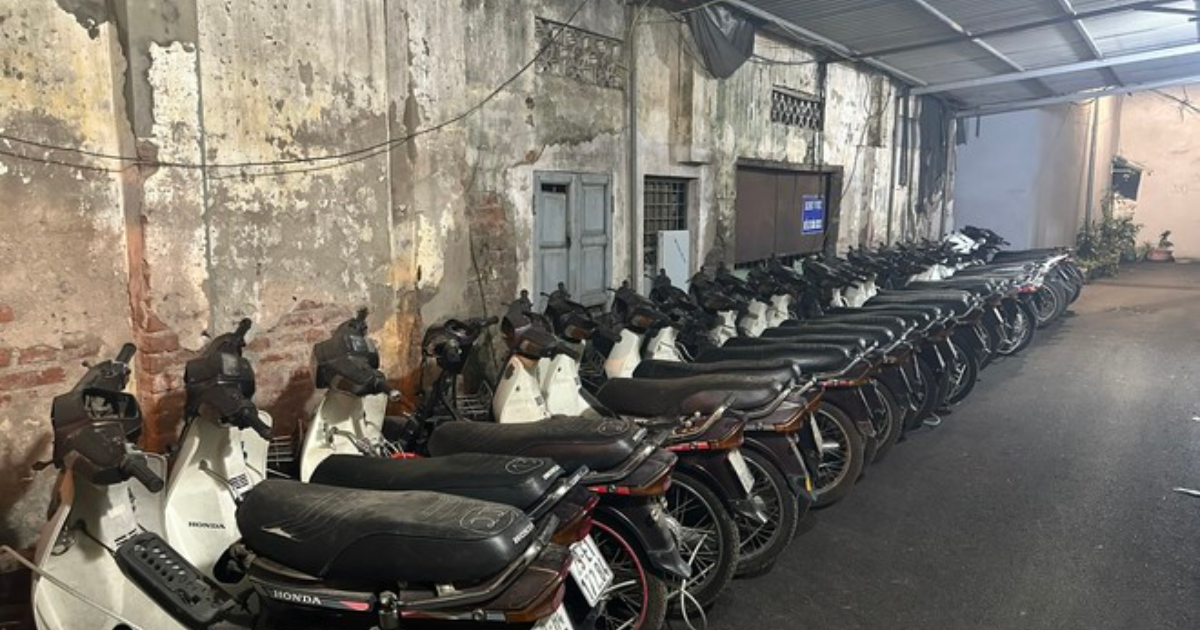 triet pha o nhom chuyen trom xe honda dream o ha noi triet pha o nhom chuyen trom xe honda dream o ha noi