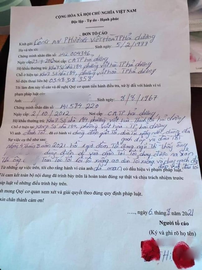 dang xac minh don to cao cua nguoi vo bi chong chich dien dim xuong ao luc nua dem 3 dang xac minh don to cao cua nguoi vo bi chong chich dien dim xuong ao luc nua dem 3