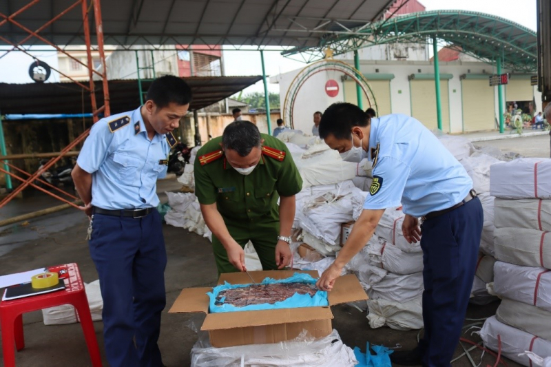 phat hien gan 90 tan noi tang dong vat khong ro nguon goc dang di tieu thu phat hien gan 90 tan noi tang dong vat khong ro nguon goc dang di tieu thu