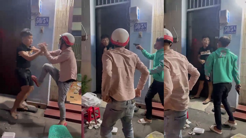 xac minh vu thanh nien cam vat giong sung doa ban vao dau nguoi dan