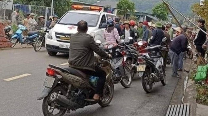 vu nguoi dan ong ban thit lon bi dam chet o hai duong he lo nguyen nhan bat ngo