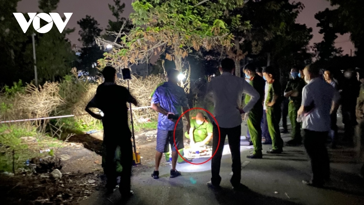 hien truong noi phat hien 2 chan nguoi bi chay sem o binh duong 6