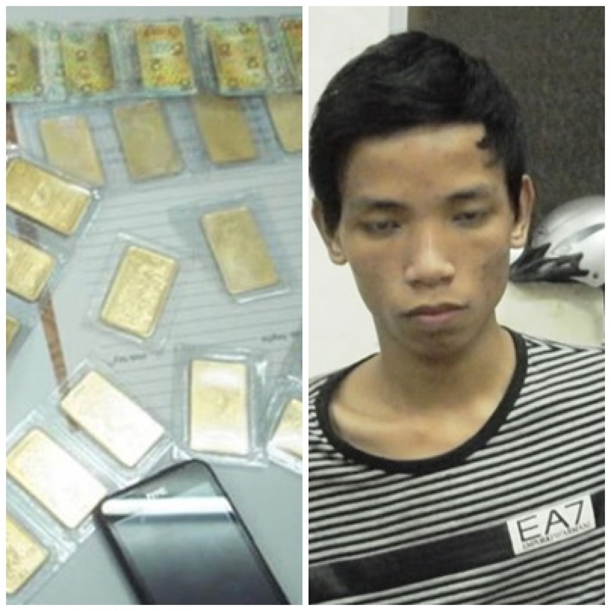 dao chich tung trom 57 cay vang chan dong da nang tai xuat