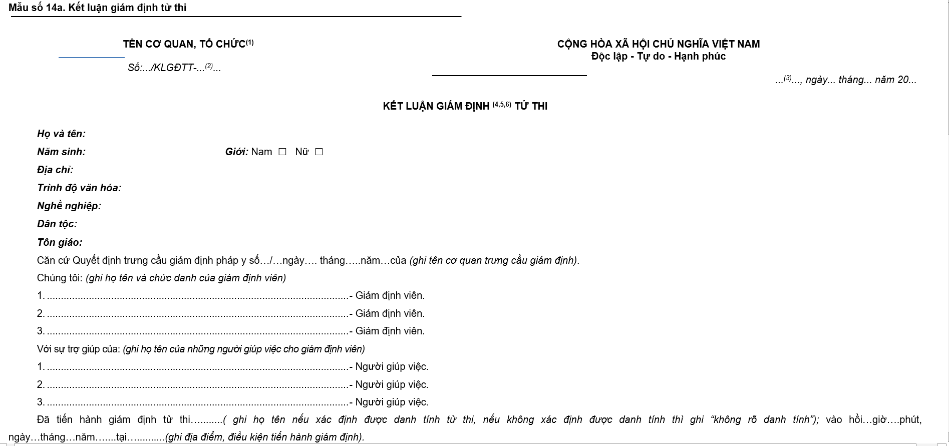 nam 2023 bien ban ket luan giam dinh phap y tu thi moi nhat ra sao 2