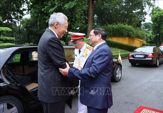 thu tuong pham minh chinh chu tri le don thu tuong singapore ly hien long 1 thu tuong pham minh chinh chu tri le don thu tuong singapore ly hien long 1