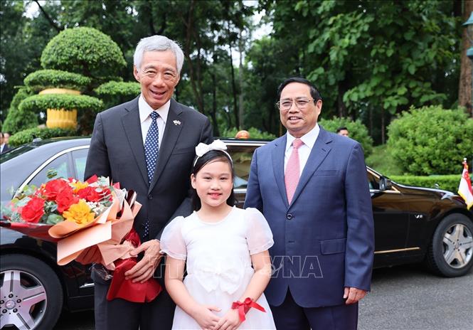 thu tuong pham minh chinh chu tri le don thu tuong singapore ly hien long 3 thu tuong pham minh chinh chu tri le don thu tuong singapore ly hien long 3