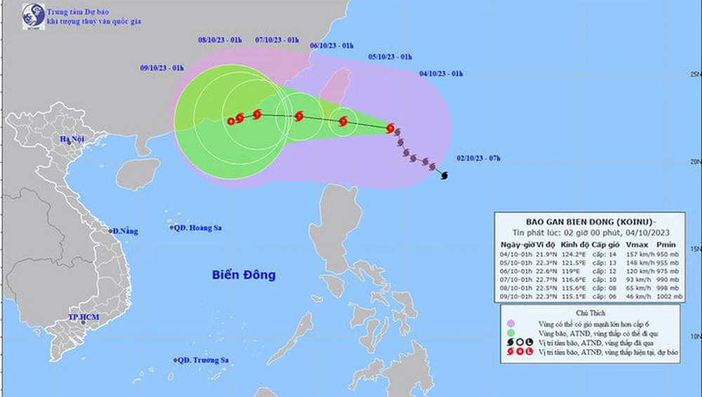 bao koinu do bo vao bien dong khi nao va manh ra sao 9 9