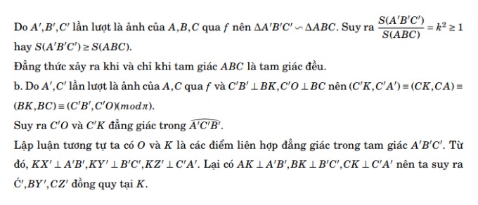 de mon toan ky thi hoc sinh gioi quoc gia nam 2024 vong 9