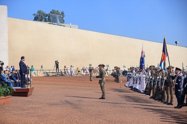 le don thu tuong pham minh chinh tham chinh thuc australia theo nghi thuc trong the nhat 5 le don thu tuong pham minh chinh tham chinh thuc australia theo nghi thuc trong the nhat 5