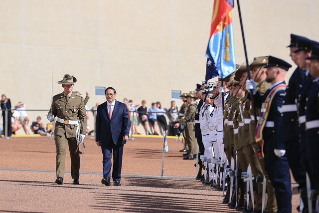 le don thu tuong pham minh chinh tham chinh thuc australia theo nghi thuc trong the nhat 6 le don thu tuong pham minh chinh tham chinh thuc australia theo nghi thuc trong the nhat 6