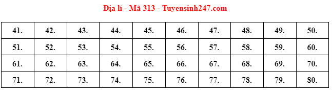 dap an goi y de thi mon khoa hoc xa hoi lich su dia ly gdcd ma de 313 tot nghiep thpt 2023 moi nhat chinh xac nhat dap an goi y de thi mon khoa hoc xa hoi lich su dia ly gdcd ma de 313 tot nghiep thpt 2023 moi nhat chinh xac nhat