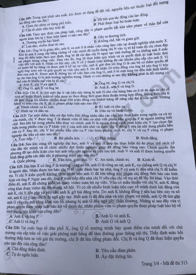 dap an goi y de thi mon khoa hoc xa hoi lich su dia ly gdcd ma de 313 tot nghiep thpt 2023 moi nhat chinh xac nhat7 dap an goi y de thi mon khoa hoc xa hoi lich su dia ly gdcd ma de 313 tot nghiep thpt 2023 moi nhat chinh xac nhat7