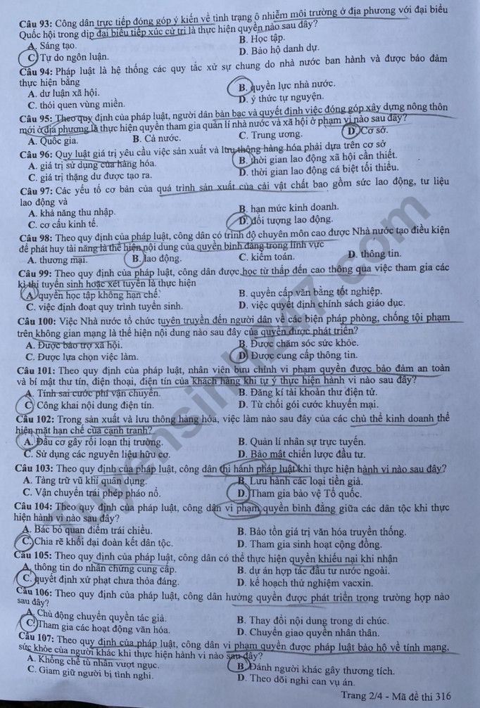 dap an goi y de thi mon khoa hoc xa hoi lich su dia ly gdcd ma de 316 tot nghiep thpt 2023 moi nhat chinh xac nhatb dap an goi y de thi mon khoa hoc xa hoi lich su dia ly gdcd ma de 316 tot nghiep thpt 2023 moi nhat chinh xac nhatb