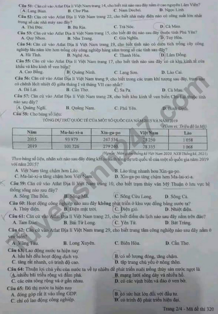 dap an goi y de thi mon khoa hoc xa hoi lich su dia ly gdcd ma de 320 tot nghiep thpt 2023 moi nhat chinh xac nhat225 dap an goi y de thi mon khoa hoc xa hoi lich su dia ly gdcd ma de 320 tot nghiep thpt 2023 moi nhat chinh xac nhat225