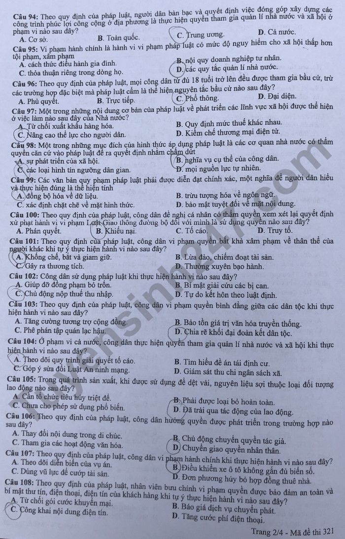 dap an goi y de thi mon khoa hoc xa hoi lich su dia ly gdcd ma de 321 tot nghiep thpt 2023 moi nhat chinh xac nhat32 dap an goi y de thi mon khoa hoc xa hoi lich su dia ly gdcd ma de 321 tot nghiep thpt 2023 moi nhat chinh xac nhat32