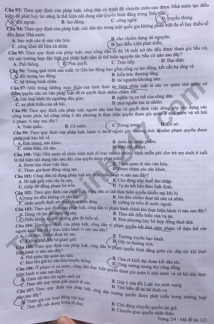dap an goi y de thi mon khoa hoc xa hoi lich su dia ly gdcd ma de 323 tot nghiep thpt 2023 moi nhat chinh xac nhat32 dap an goi y de thi mon khoa hoc xa hoi lich su dia ly gdcd ma de 323 tot nghiep thpt 2023 moi nhat chinh xac nhat32