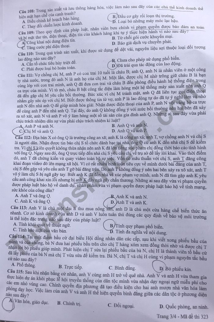 dap an goi y de thi mon khoa hoc xa hoi lich su dia ly gdcd ma de 323 tot nghiep thpt 2023 moi nhat chinh xac nhat33 dap an goi y de thi mon khoa hoc xa hoi lich su dia ly gdcd ma de 323 tot nghiep thpt 2023 moi nhat chinh xac nhat33