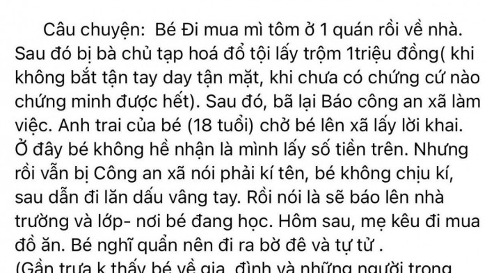 vu nu sinh 14 tuoi tu tu vi bi nghi an trom tien pho truong cong an xa noi gi vu nu sinh 14 tuoi tu tu vi bi nghi an trom tien pho truong cong an xa noi gi