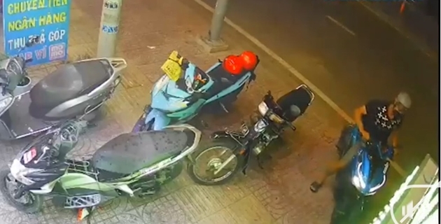 vu sieu trom be khoa xe may trong 10 giay camera thu hinh anh gi 