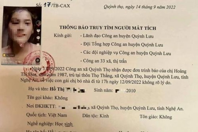 2 chi em ho que nghe an mat tich bi an duoc tim thay o dau 2 chi em ho que nghe an mat tich bi an duoc tim thay o dau