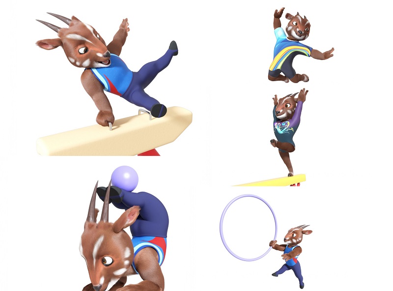 sinh dong linh vat sao la trong tao hinh 3d voi 40 mon thi dau o sea games 31 04 sinh dong linh vat sao la trong tao hinh 3d voi 40 mon thi dau o sea games 31 04