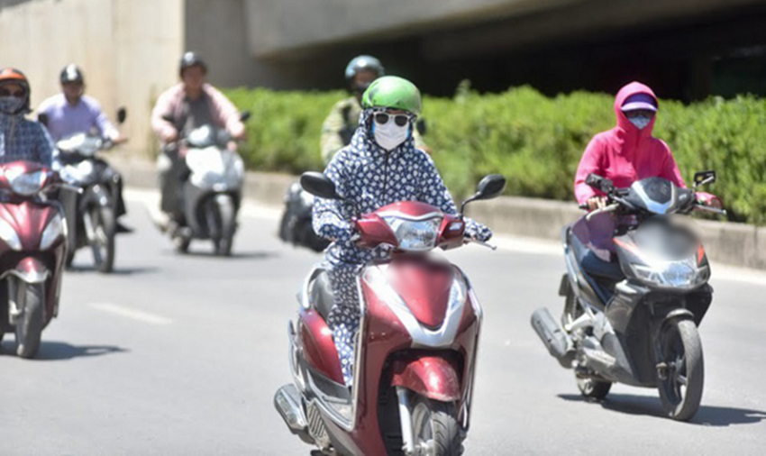 nang nong quay tro lai mien bac can han che ra duong luc 12 15h 01