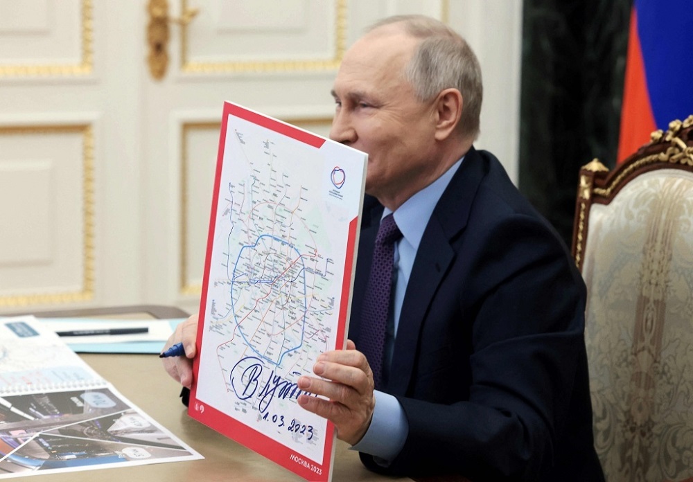 ong putin khai truong tuyen vanh dai tau dien ngam dai nhat the gioi o moscow 04 ong putin khai truong tuyen vanh dai tau dien ngam dai nhat the gioi o moscow 04