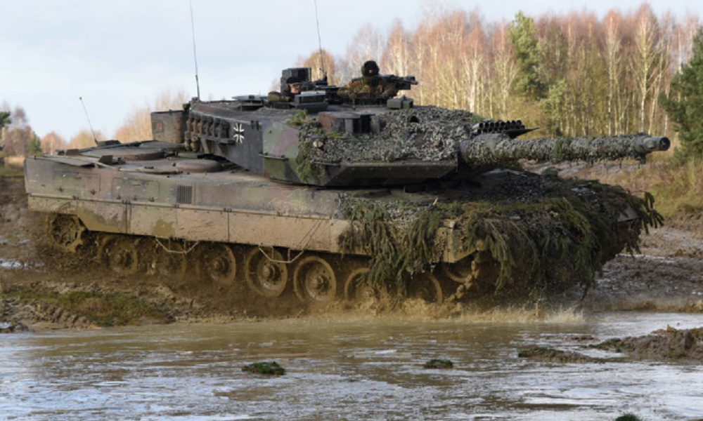 thu tuong duc xac nhan da ban giao xe tang leopard 2 cho ukraine 01 thu tuong duc xac nhan da ban giao xe tang leopard 2 cho ukraine 01