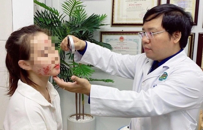 cap toc lam dep truoc tet nhieu chi em bi hong da rung toc nhiem trung nang ne