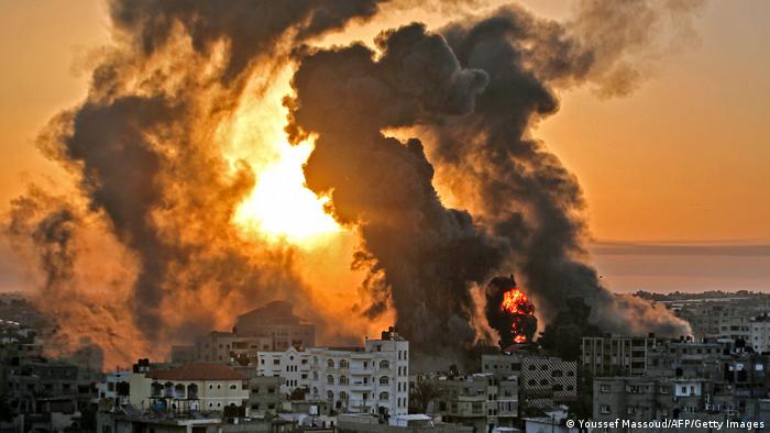 xung dot o dai gaza