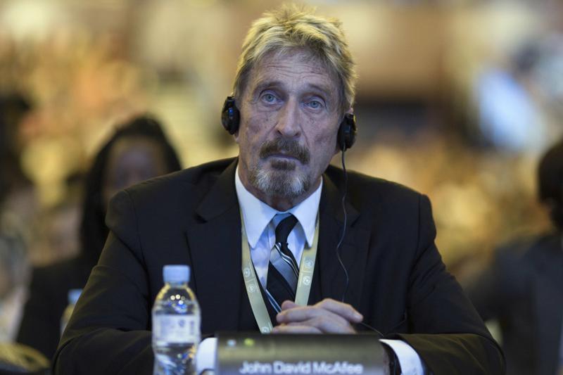 john mcafee tu sat john mcafee tu sat
