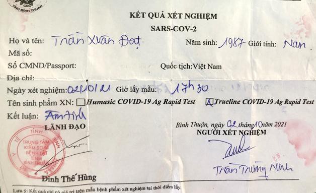ket qua xet nghiem gia ket qua xet nghiem gia