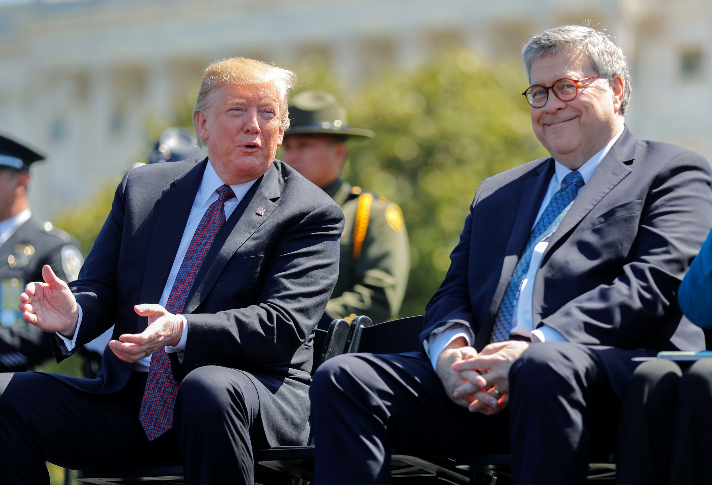 trump and barr trump and barr