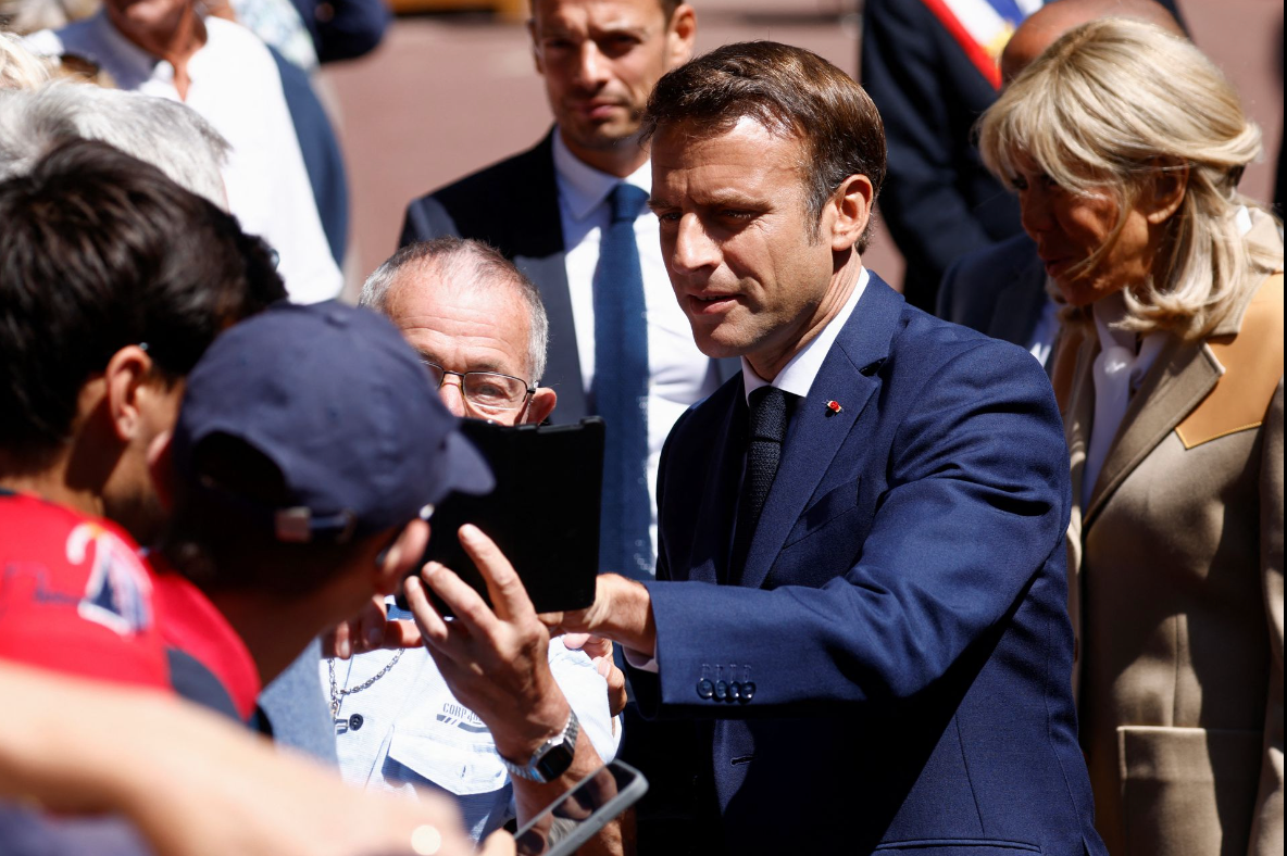 tong thong macron tong thong macron