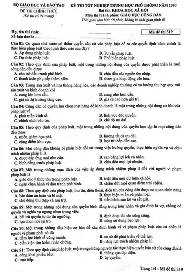 dap an goi y mon khoa hoc xa hoi lich su dia ly giao duc cong dan tot nghiep thpt 2021 dspl 1 dap an goi y mon khoa hoc xa hoi lich su dia ly giao duc cong dan tot nghiep thpt 2021 dspl 1
