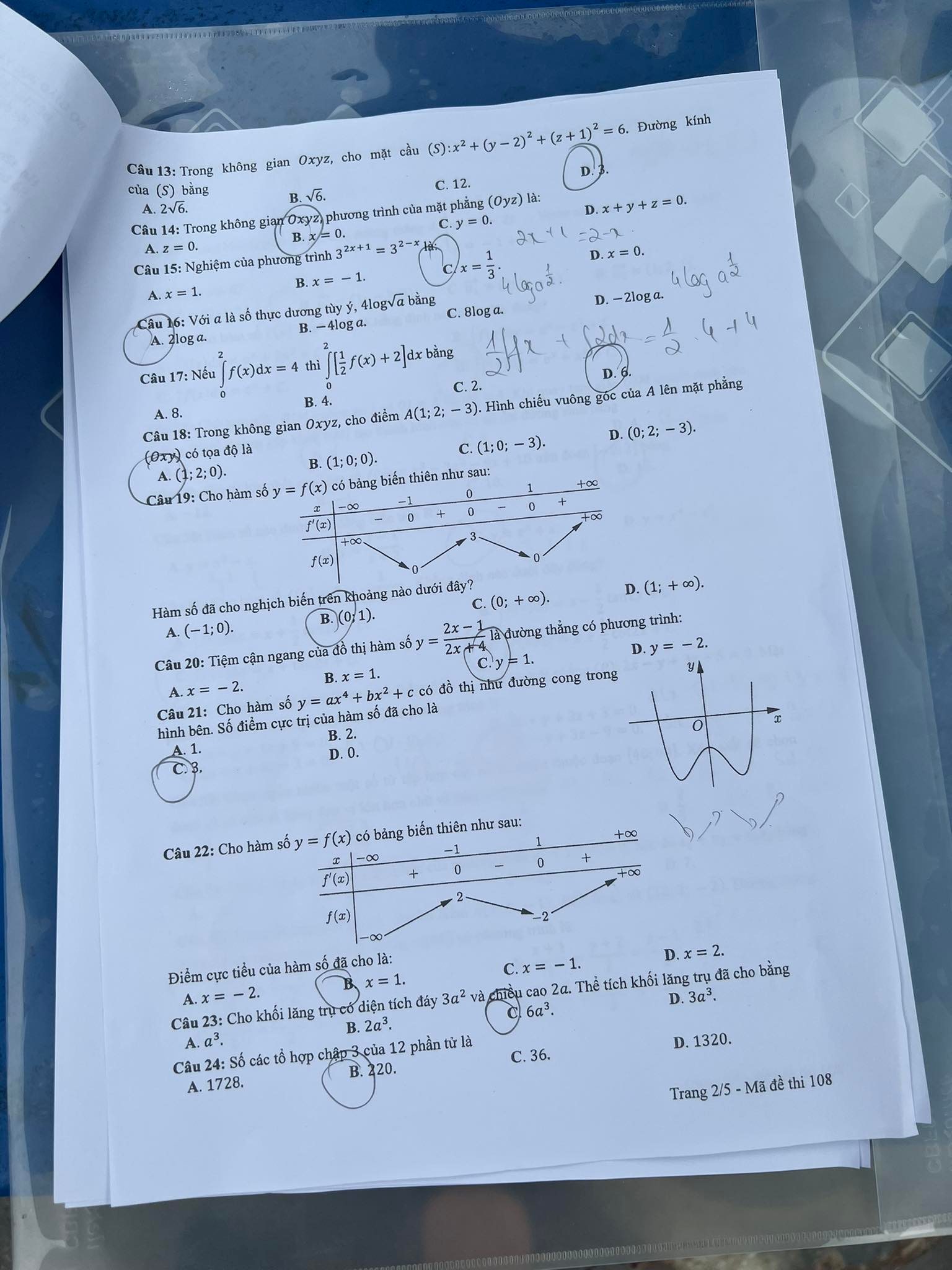 de thi toan 108 dpsl 2 de thi toan 108 dpsl 2