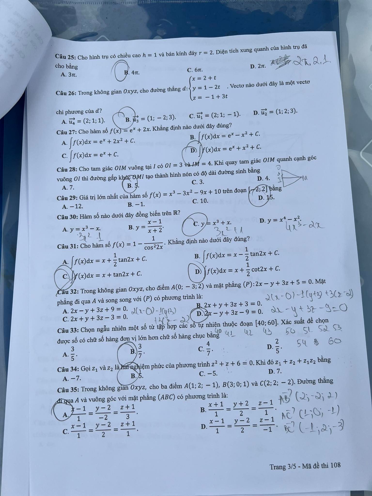 de thi toan 108 dpsl 3 de thi toan 108 dpsl 3