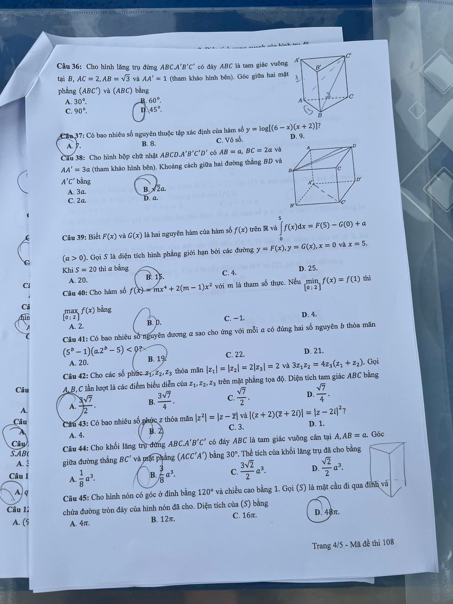 de thi toan 108 dpsl 4 de thi toan 108 dpsl 4