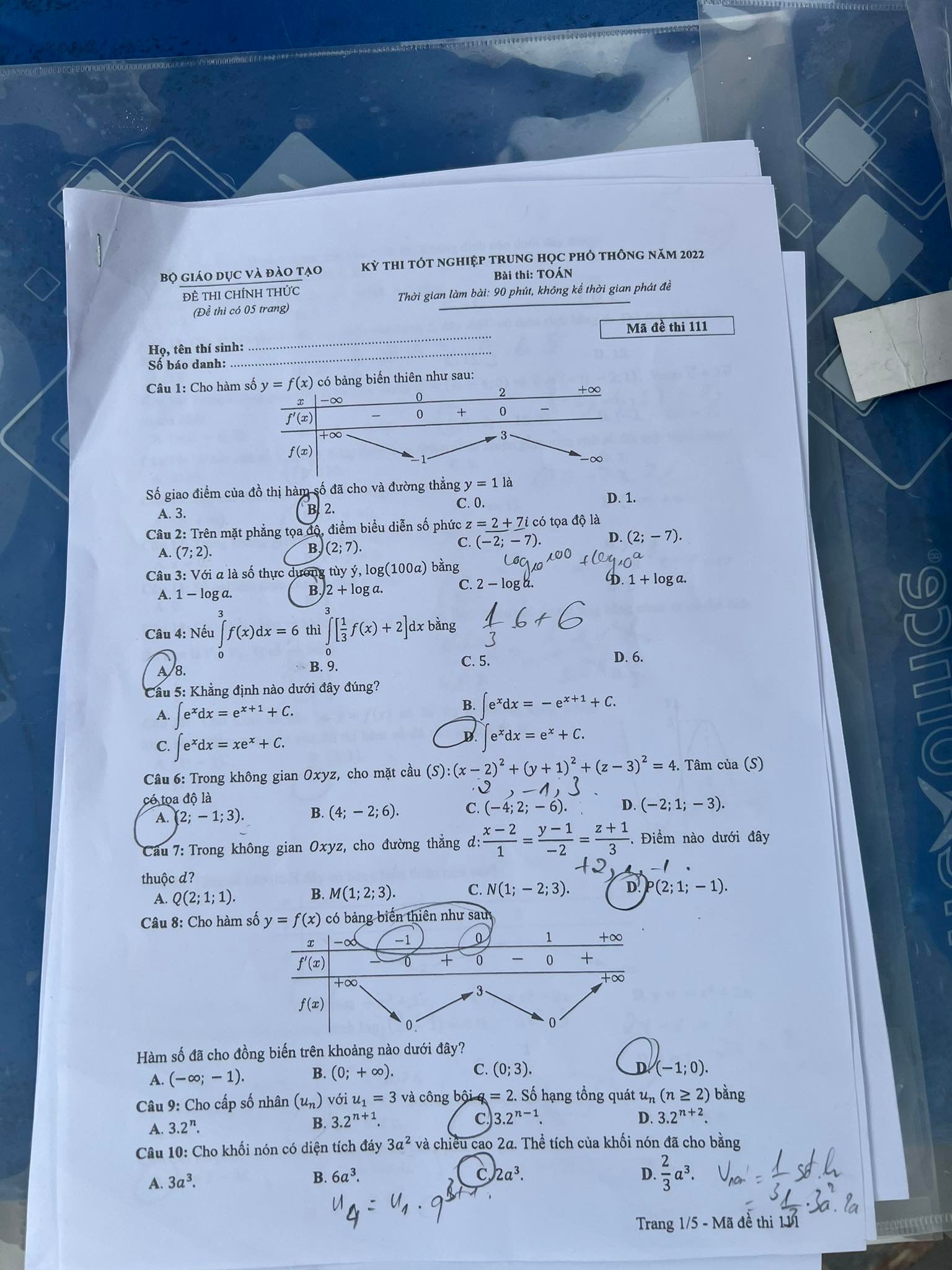 de thi toan 111 dpsl 1 de thi toan 111 dpsl 1