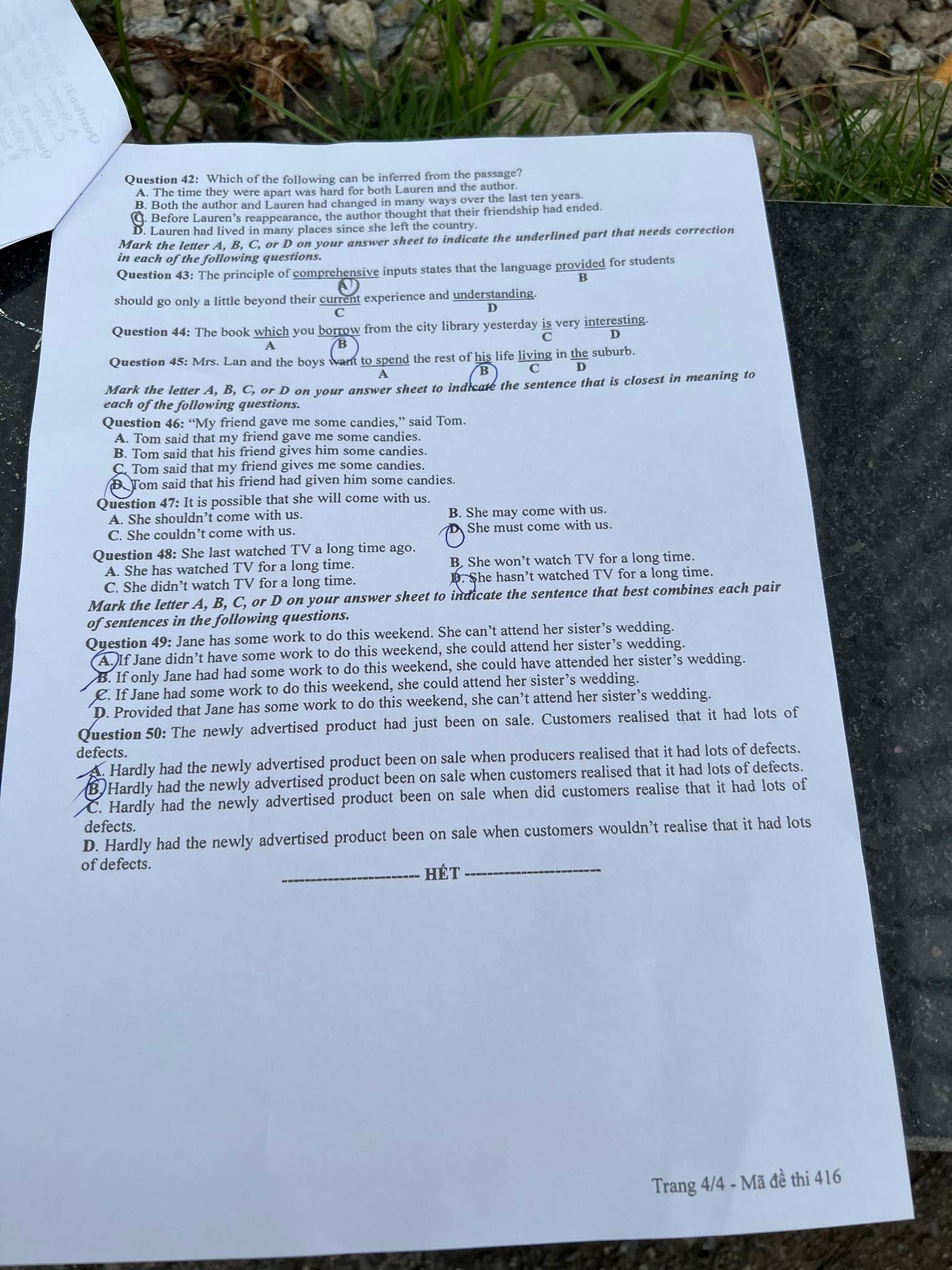 tieng anh 416 dspl 4 tieng anh 416 dspl 4