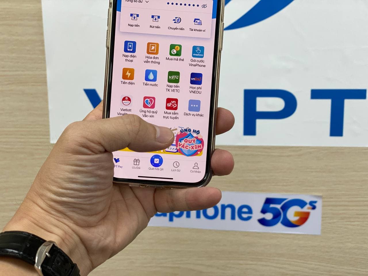 vnpt pay them tinh nang moi tiep suc hanh trinh quy vac xin covid 19