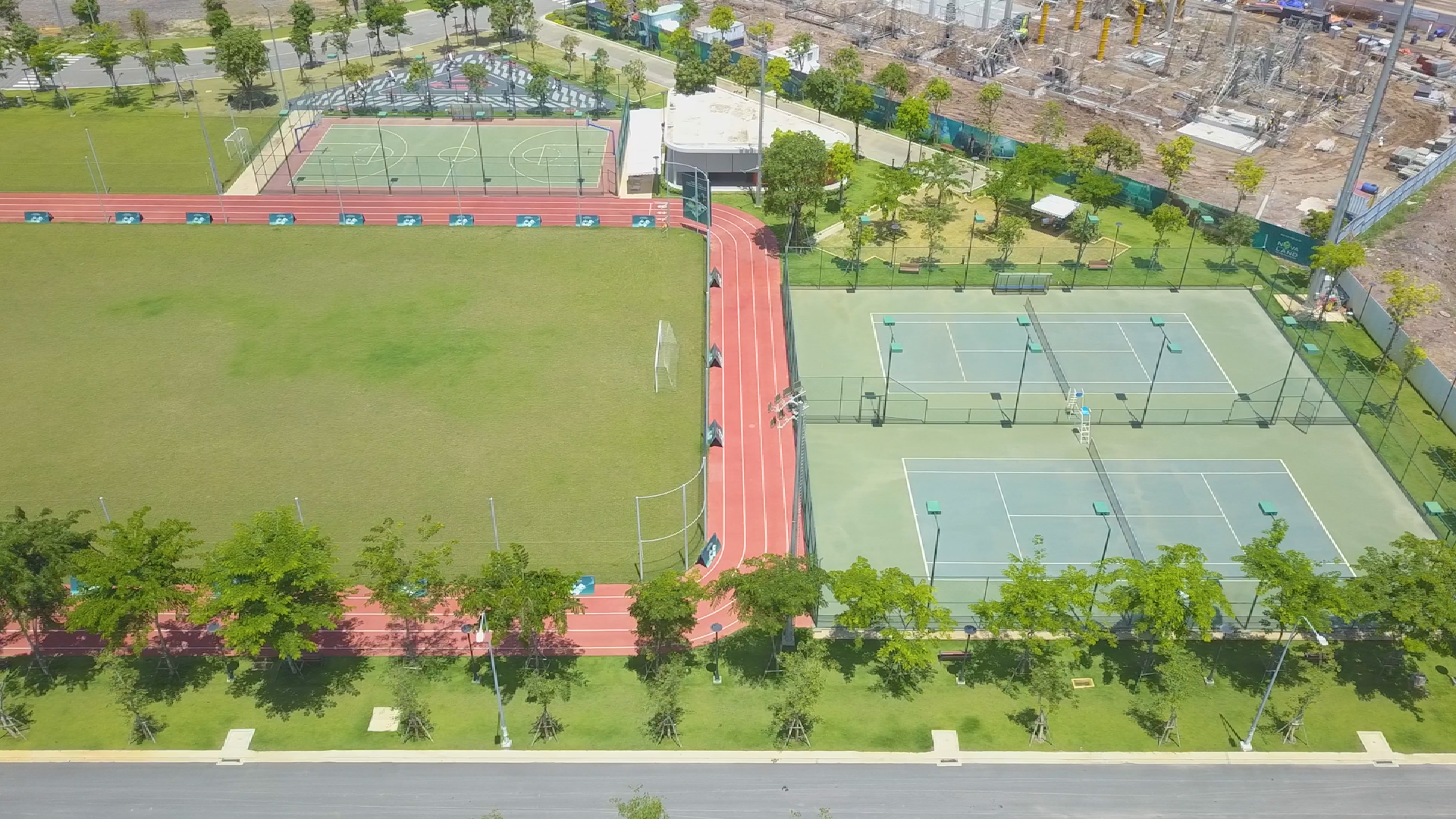 cum the thao ngoai troi aqua sport complex