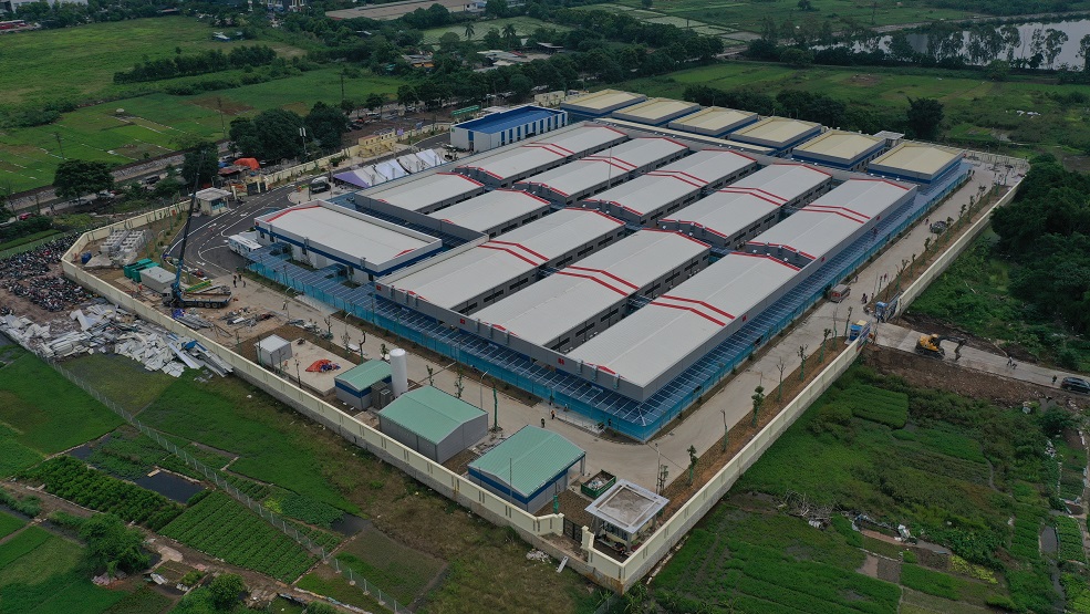 toan canh benh vien dieu tri covid 19 y ha noi