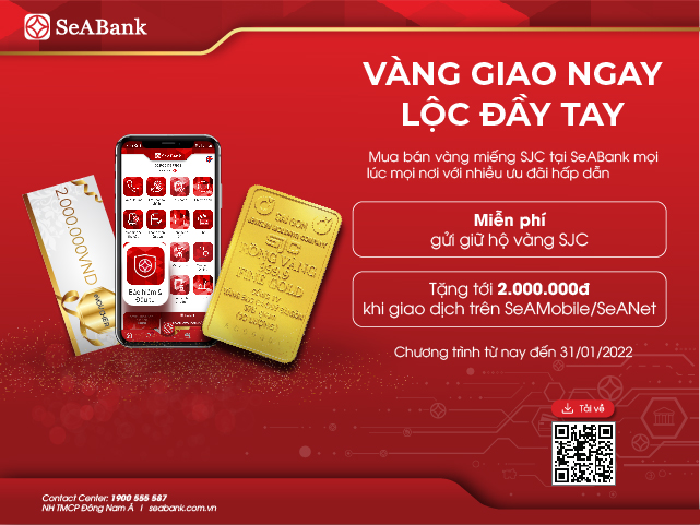 seabank mua vang online