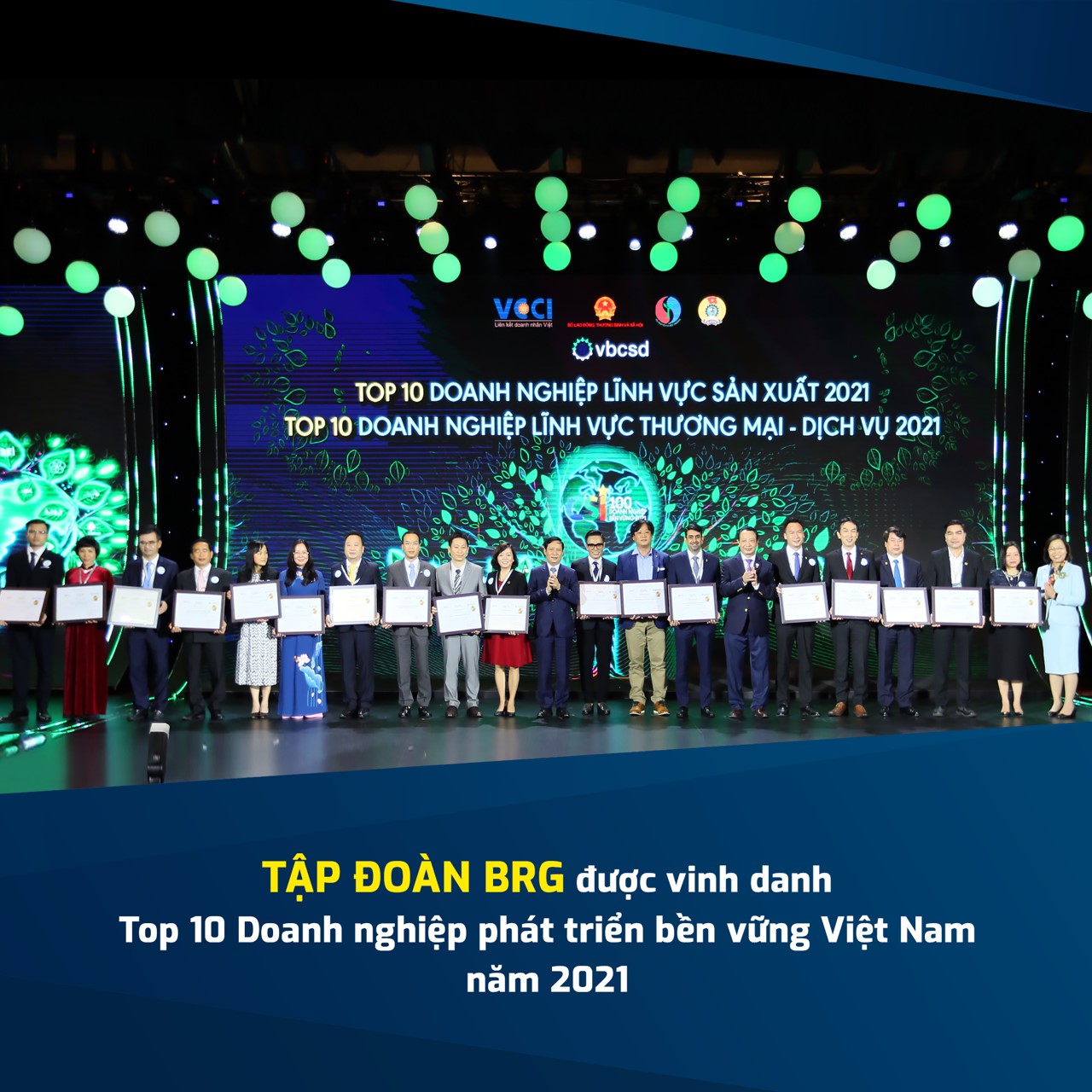 tcbc tap doan brg top 10 doanh nghiep ben vung 2021 tcbc tap doan brg top 10 doanh nghiep ben vung 2021