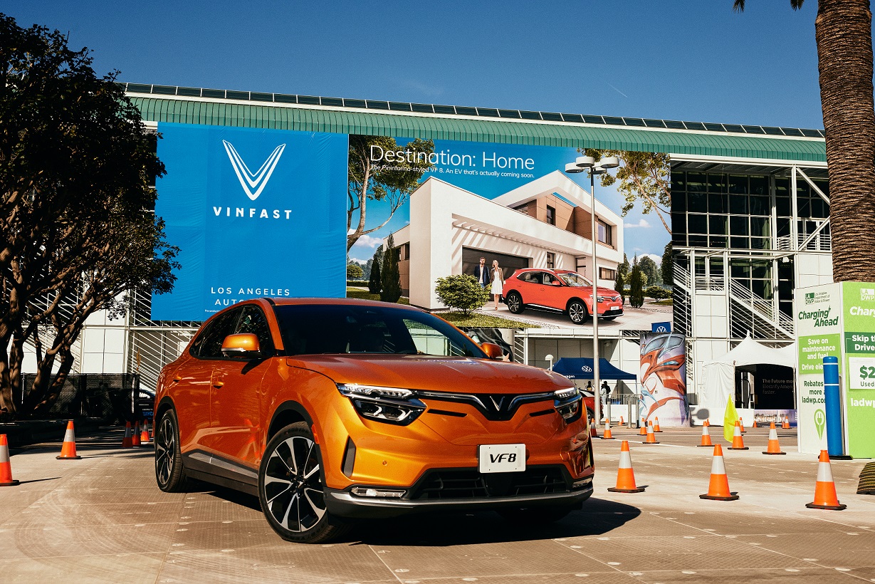 vinfast vf 8 at laas 2022 1