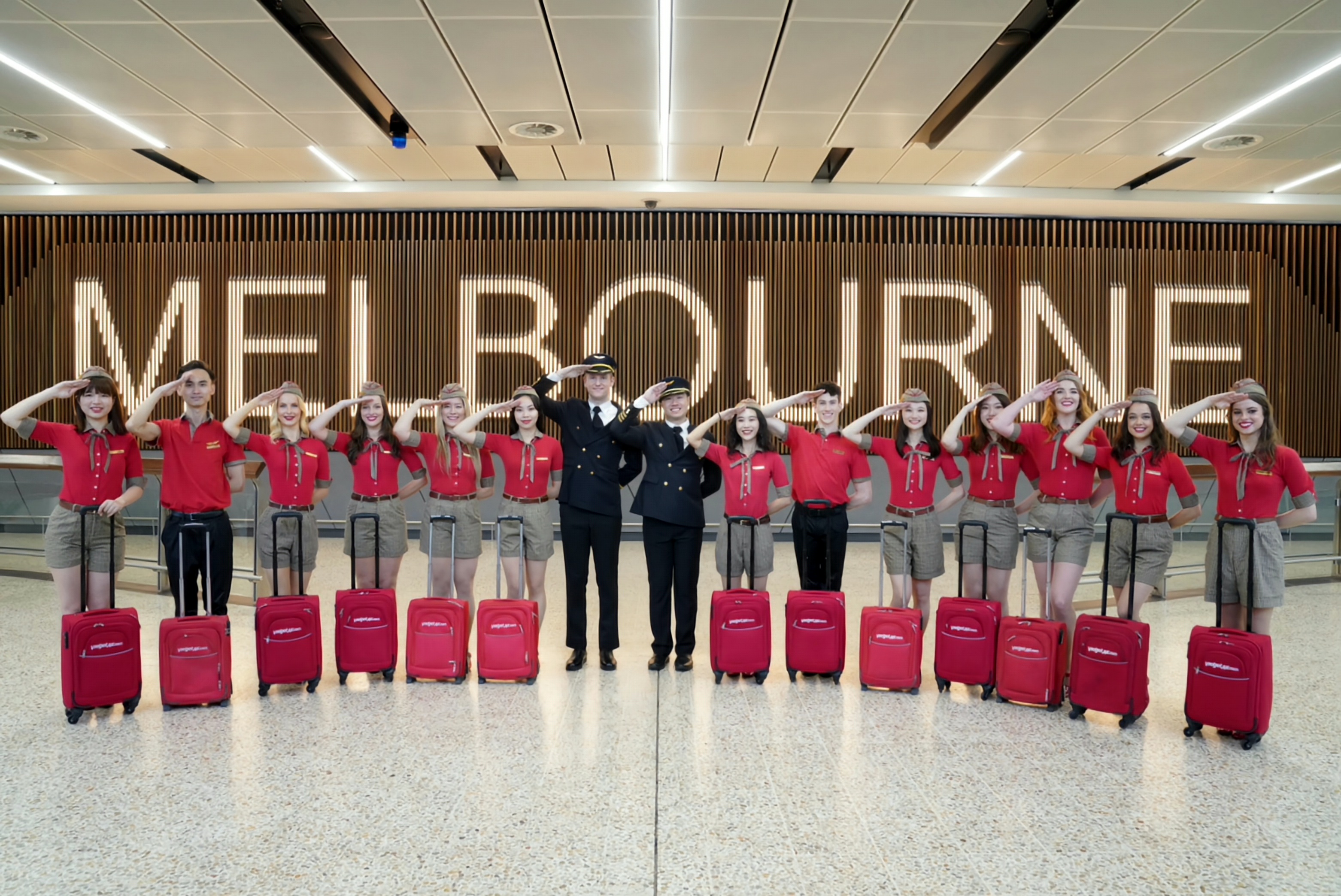 vietjet cabin crews in melbourne