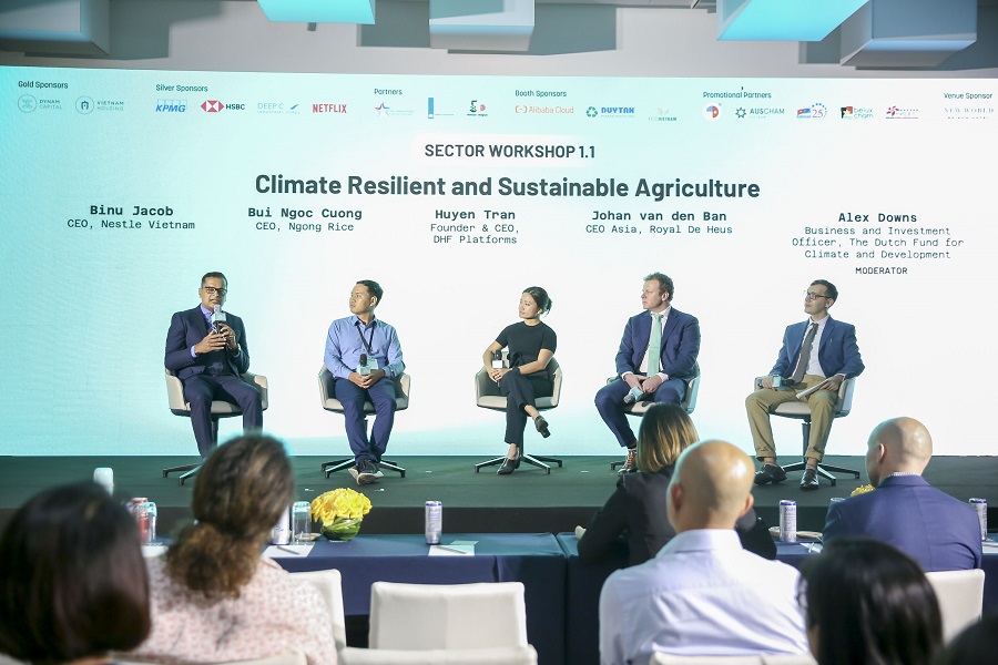 ong binu jacob tong giam doc nestle viet nam chia se tai su kien gap go 50 doanh nghiep dau tu esg 2023hinh1