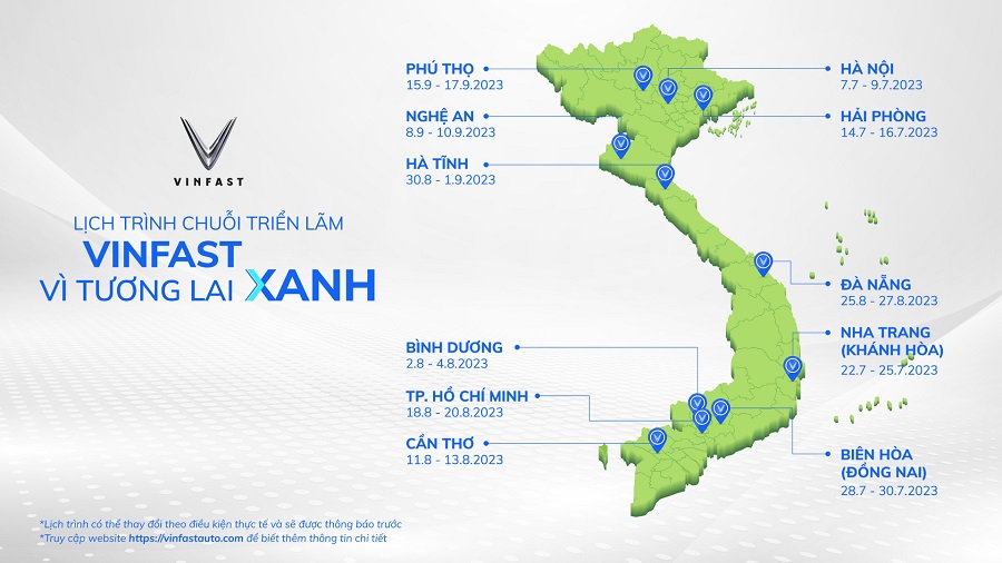lich trinh chuoi trien lam